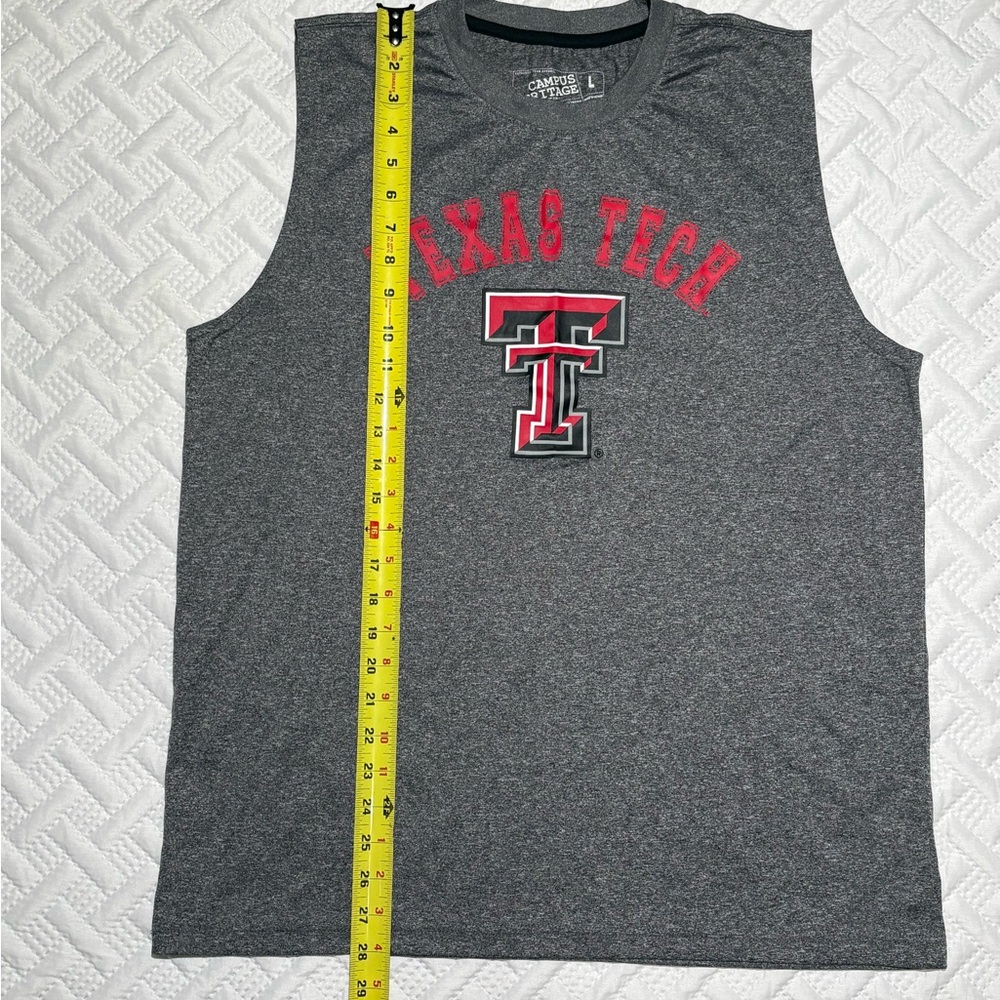 Campus Heritage Texas Tech Charcoal Tank Top - Picture 2 of 5